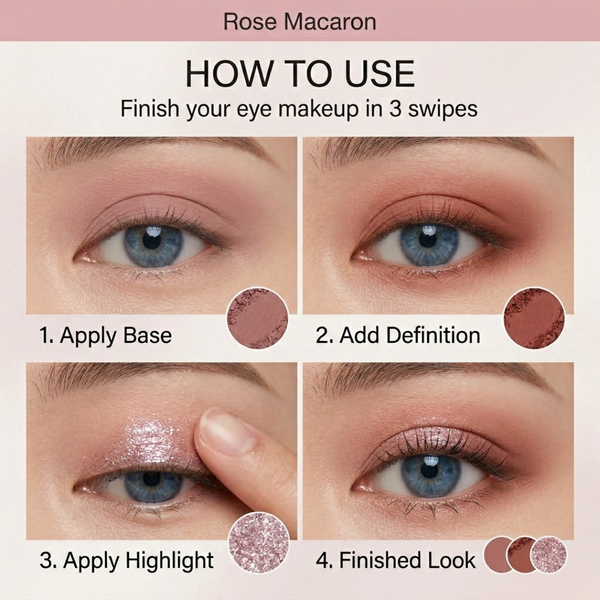 3-in-1 Eyeshadow Trio
